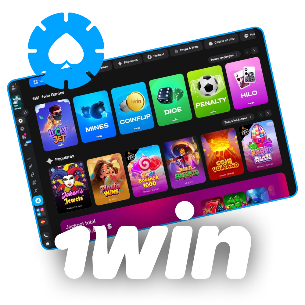 Explora los juegos de casino de 1Win.