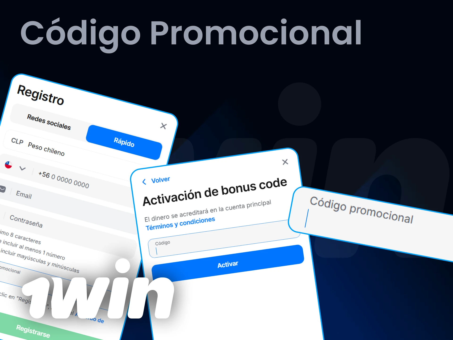 1Win ofrece un código promocional para nuevos jugadores que puedes usar para apostar en eSports.