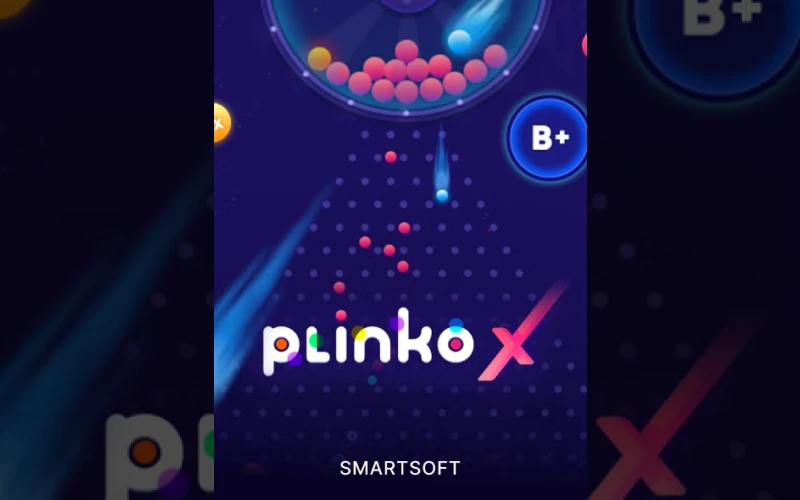 Lanza la bola y gana premios en Plinko en 1Win.
