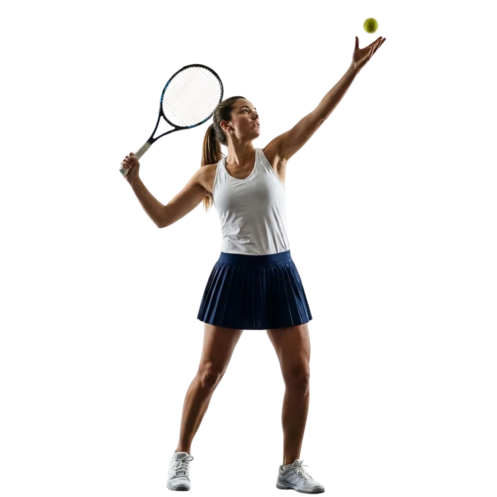 Banner de apuestas de tenis online en Chile con raquetas, pelotas y cuotas en pantalla de computador