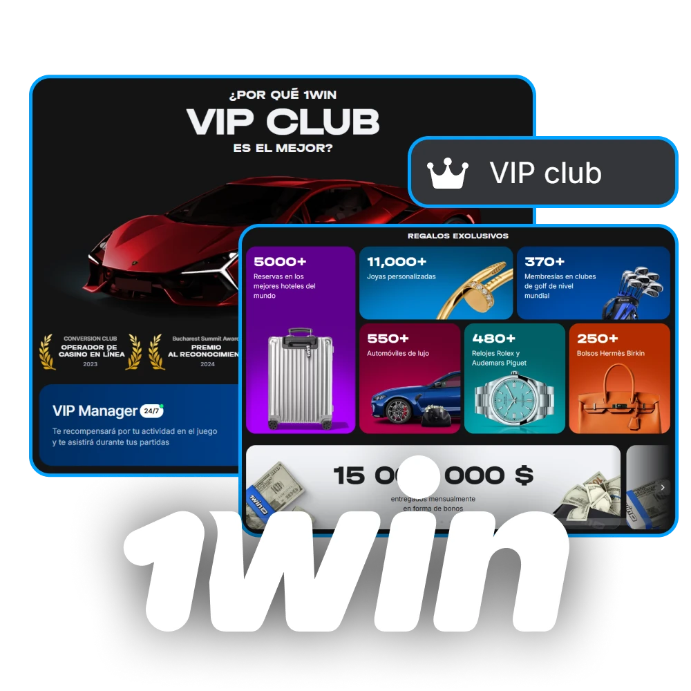 Descubre las ventajas del Vip Club dentro de 1win.